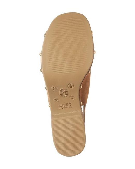 BOTTER Brown Slingback Peep Toe Platform Sandal