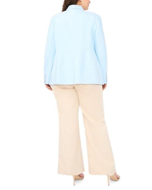 Vince Camuto Blue Double Breasted Jacket
