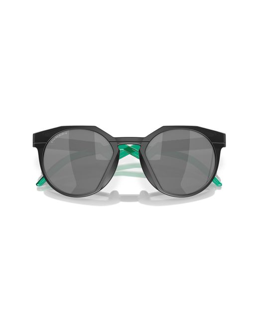 Oakley Gray Hstn 52mm Polarized Round Sunglasses for men