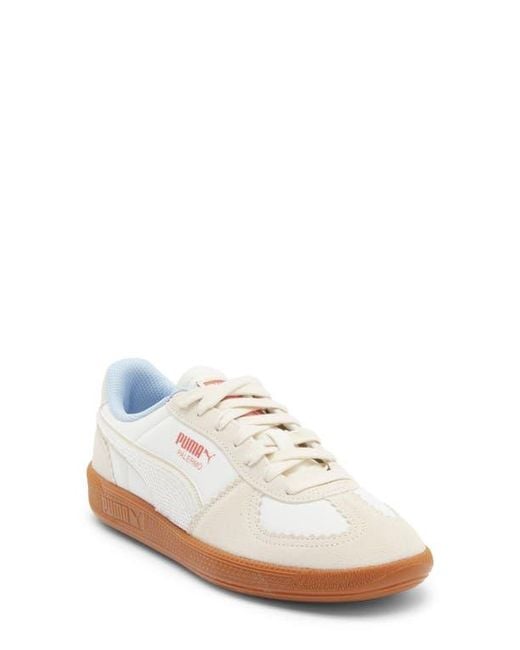 PUMA White Palermo Sneaker