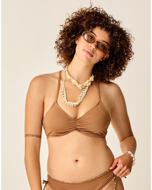 Carve Designs Brown Camari Top D Cup
