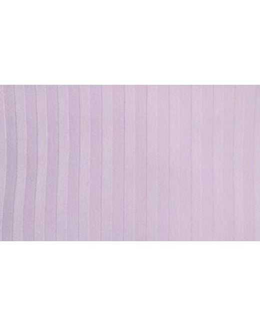 Nike Purple Flight Poolside Rib Crop Halter Top