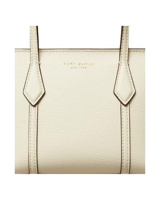 Tory Burch Natural Mini Perry Tote