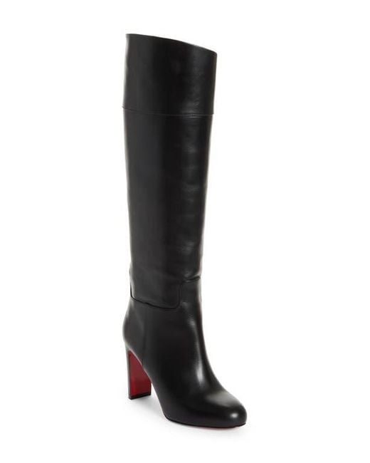 Christian Louboutin Black Loo Boot