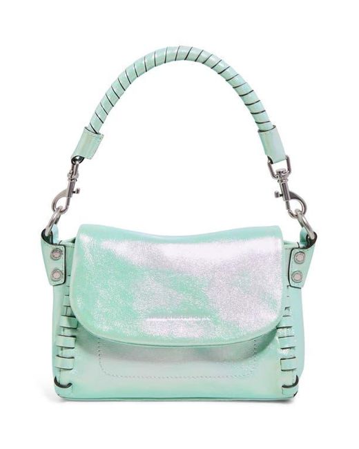 Aimee Kestenberg Green Mini Zen Leather Crossbody Bag
