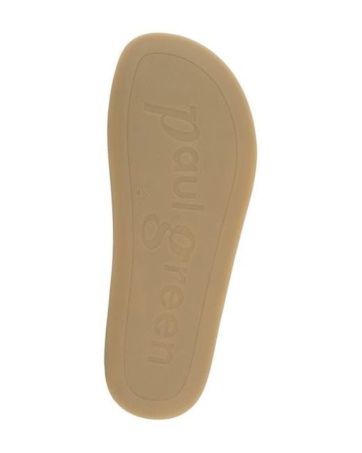 Paul Green Natural Bali Slide Sandal
