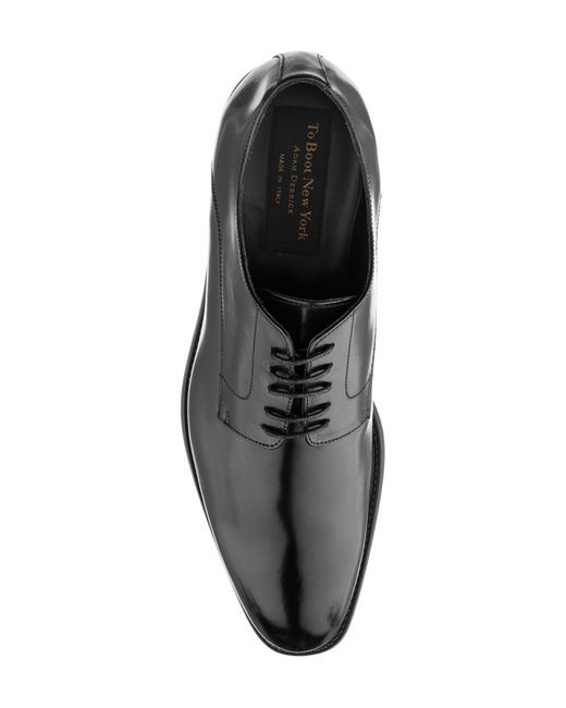 To Boot New York Black Amedeo Derby for men