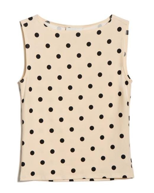 Reformation Natural Dusk Sleeveless Knit Top