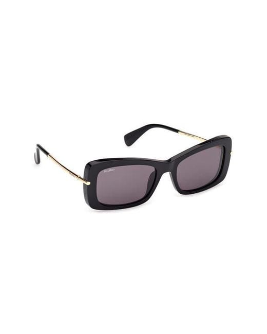 Max Mara Multicolor 54Mm Rectangular Sunglasses