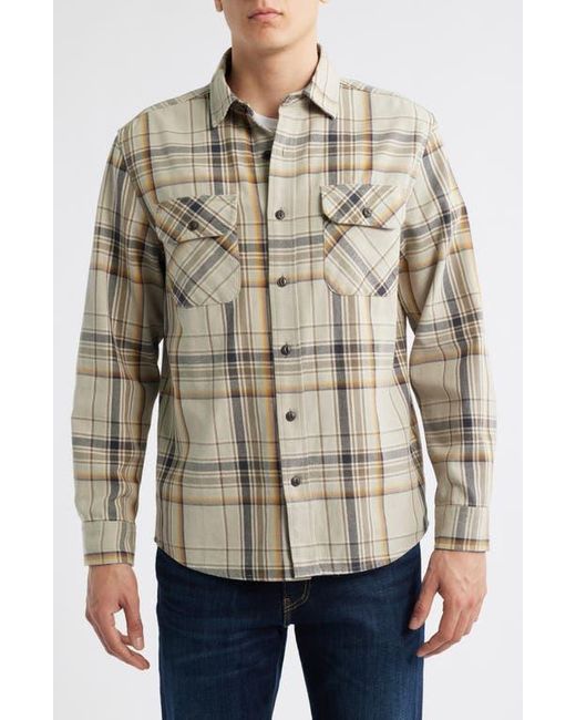 Pendleton Natural Beach Shack Plaid Button-Up Shirt for men