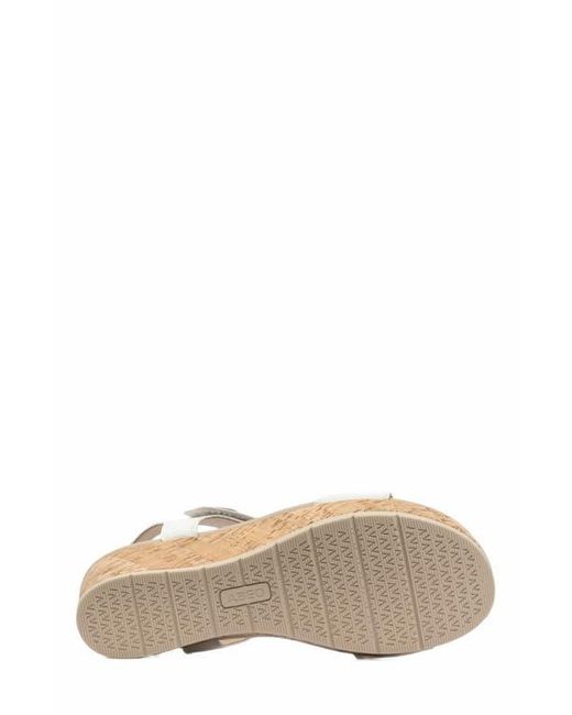 ABEO Metallic Riviera Strap Sandal