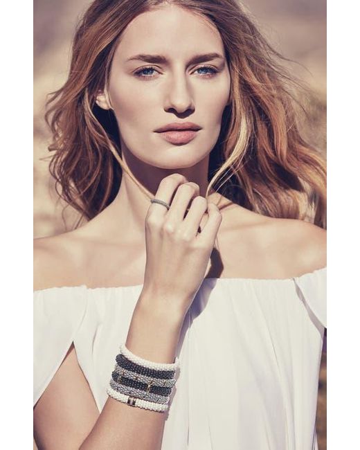 Lagos White Caviar Stacking Ring