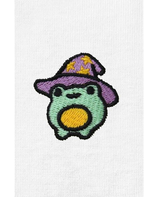 Alix White Sorcerer Frog Tee
