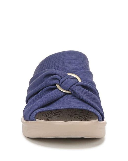 Bzees Blue Serenade Slide Sandal