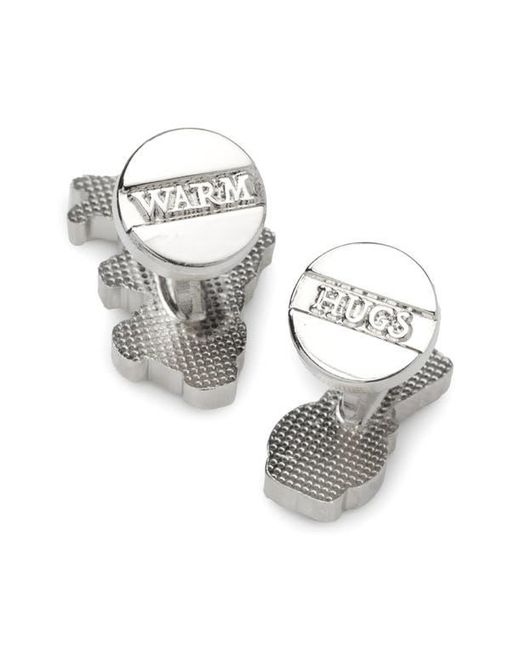 Cufflinks Inc. Metallic Olaf Action Cuff Links for men