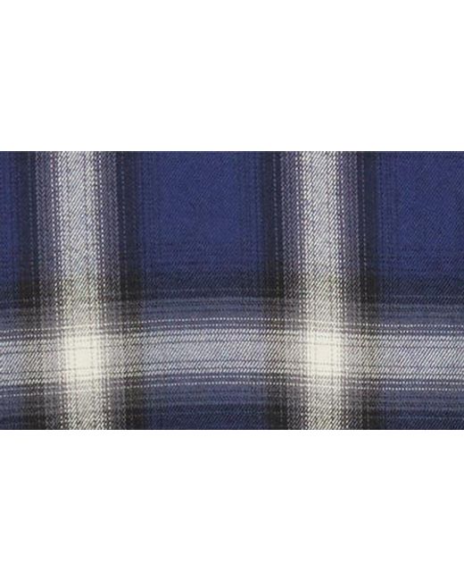 AG Jeans Blue Aiden Plaid Button-Up Shirt for men