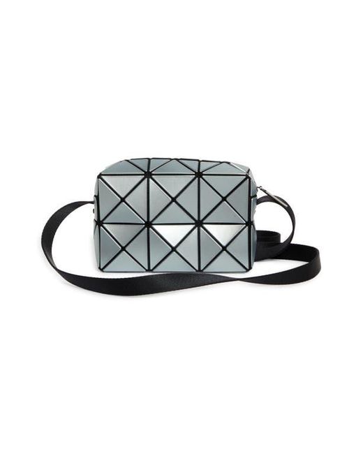 Issey Miyake Blue Cuboid Metallic Crossbody Bag