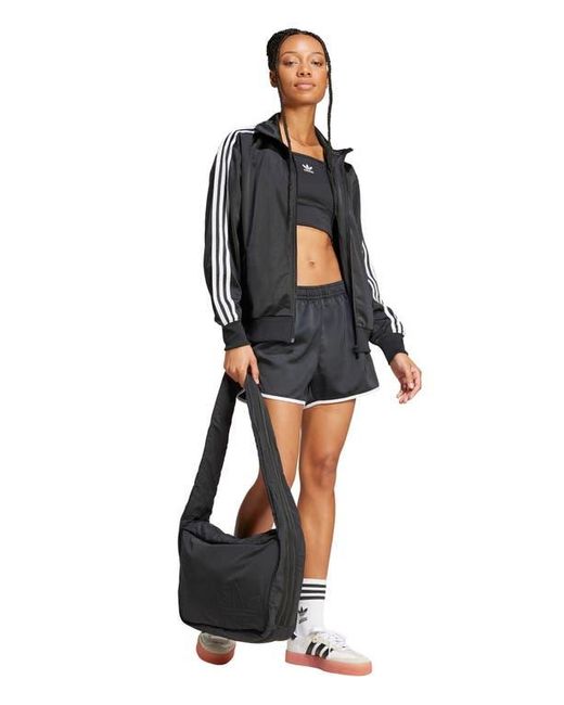 Adidas Black Firebird Recycled Polyester Track Jacket