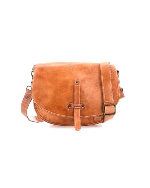 Bed Stu Orange Sequoia Saddle Bag