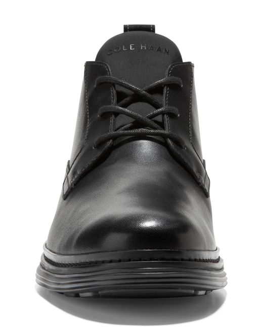 Cole Haan Originalgrand Waterproof Chukka Boot in Black for Men Lyst