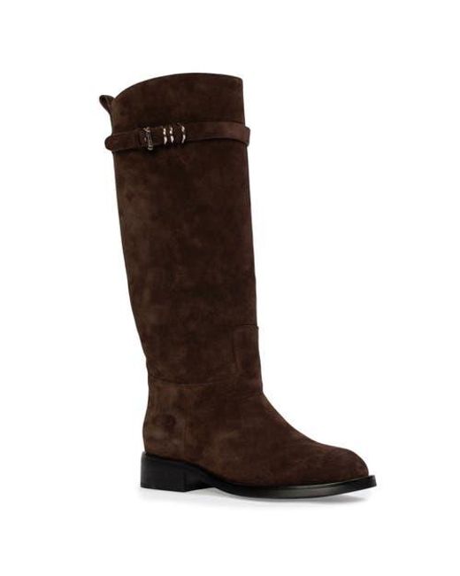 Black Suede Studio Brown Ashley Suede Boot