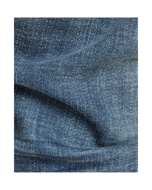 G-Star RAW Blue D-staq 3d Slim Fit Jeans for men