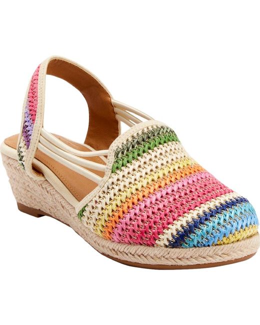 Comfortview Pink The Clea Espadrille