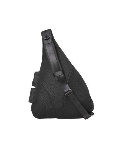 vowels Black Shoulder Bag for men