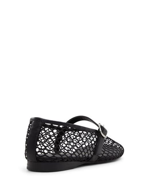 ALDO Black Elyiaa Net Mary Jane Flat