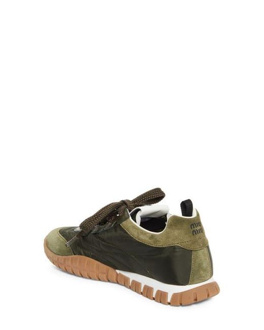 Miu Miu Multicolor Tyre Nylon Sport Sneaker
