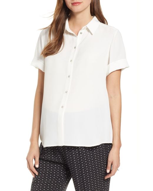 Hatch Collection White Hatch Savannah Top