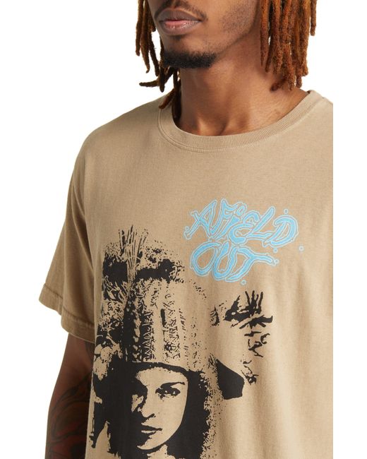 Afield Out Natural Bianca Graphic T-shirt for men