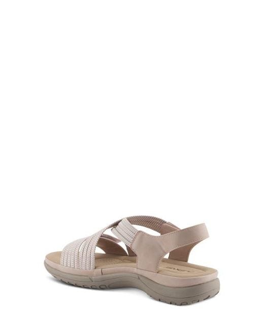 Flexus by Spring Step Gray Crossbeam Sandal