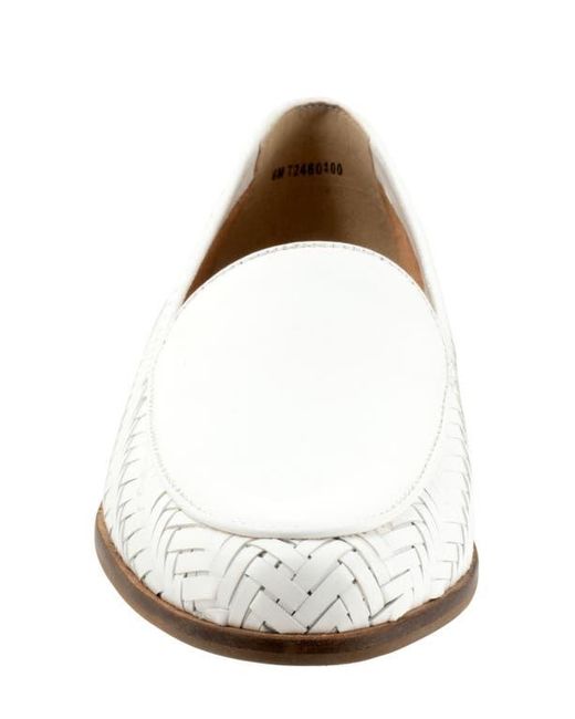 Trotters White Lyric Loafer