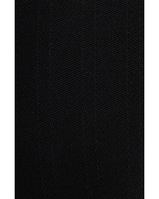 Givenchy Black Pocket Detail Hourglass Wool Blazer
