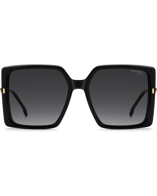 Carrera Black 57Mm Rectangular Sunglasses