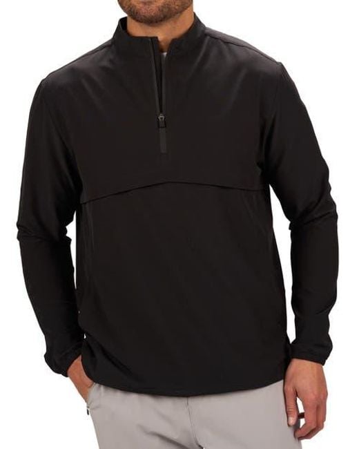 Black Clover Black Player Quarter Zip for men