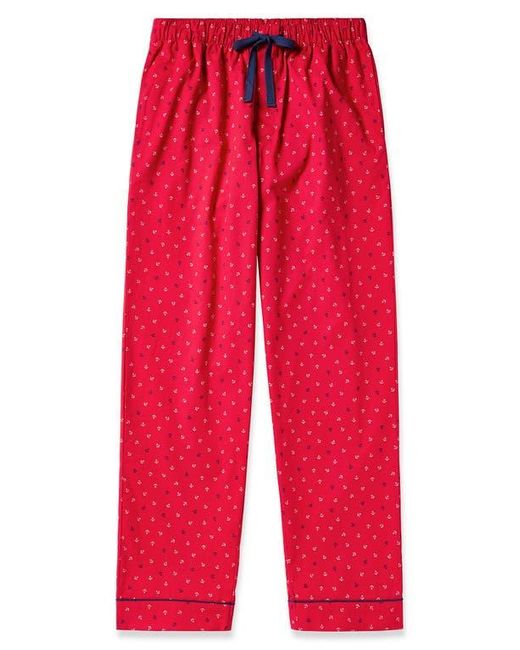 Petite Plume Red Anchors Away Pajama Pants for men