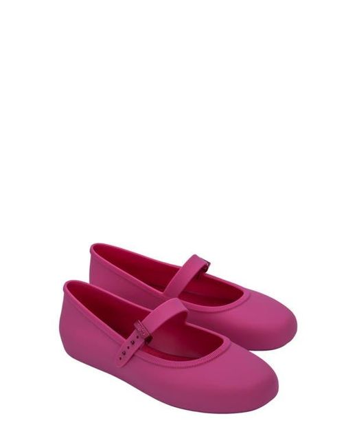 Melissa Purple Soft Ballerina Flat