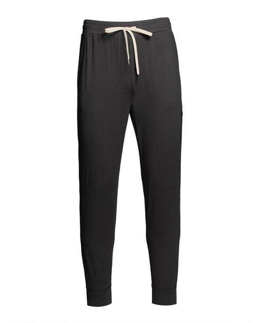 Single Stitch Black Everyday Drawstring Jogger for men