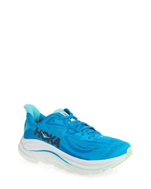 Hoka One One Blue Clifton 10 Running Shoe for men
