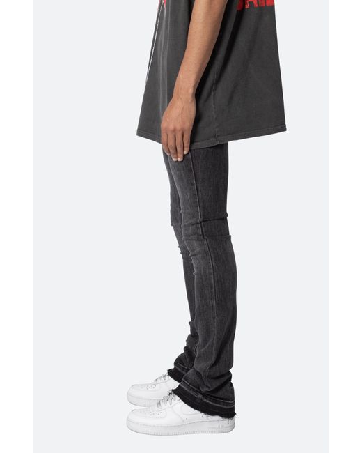 MNML Black X514 Stacked Skinny Fit Jeans for men