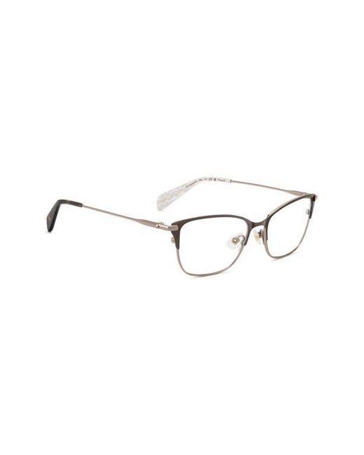 Kate Spade Brown Lidia 54Mm Rectangular Reading Glasses