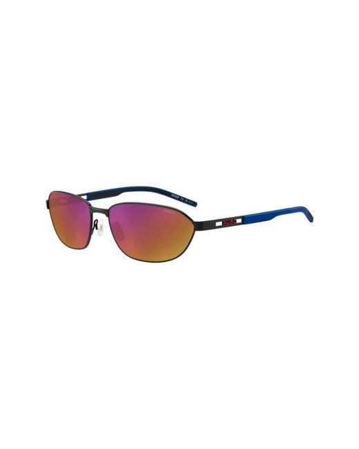 HUGO Pink 62Mm Rectangular Sunglasses for men