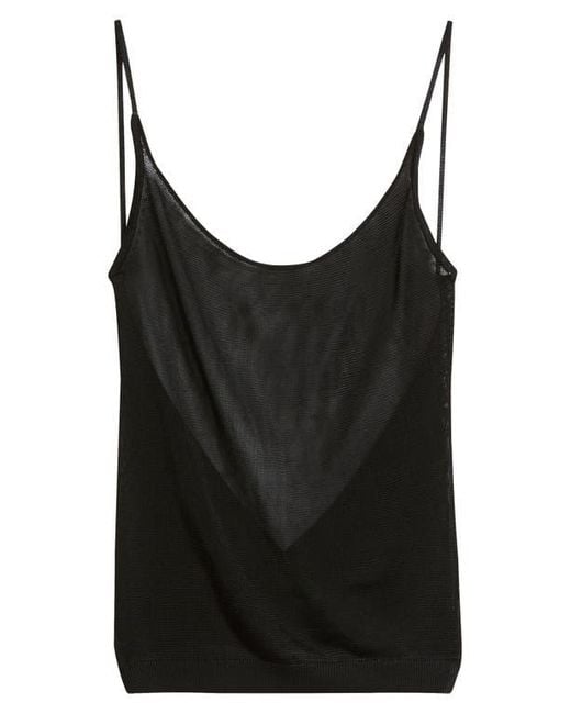 EMILY DAWN LONG Black Kipling Backless Viscose Tank