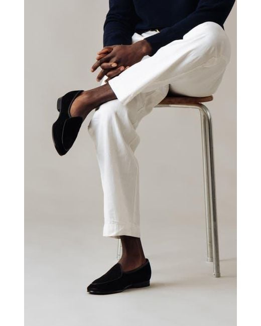 Morjas Black The Belgian Loafer for men