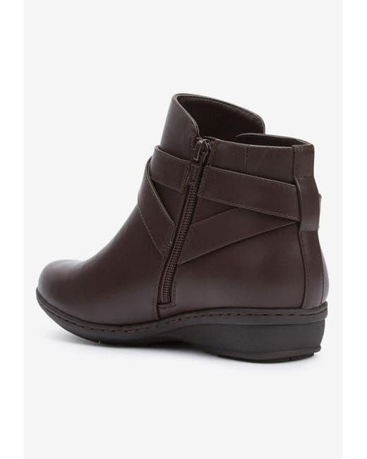 Comfortview Brown The Bronte Bootie