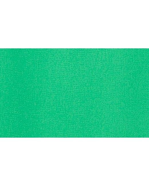 Cece Green Flutter Sleeve Georgette Top