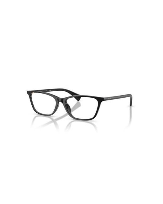 Ralph Black 53Mm Rectangle Optical Glasses