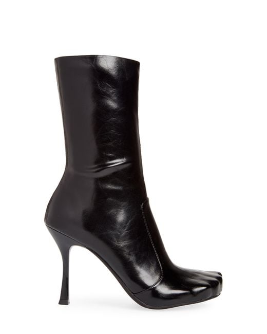 Jeffrey Campbell Visionary Stiletto Boot In Brown